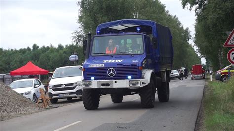 Moorbrand Unimog Thw Ov Sarstedt Tlf W Freiwillige Feuerwehr