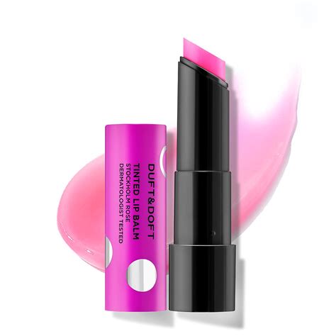 DUFT & DOFT Stockholm Rose Tinted Lip Balm - Hortelã & Rose Scent,