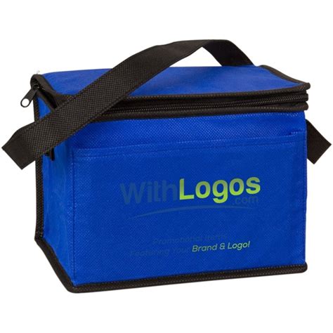 Customized Pack Nonwoven Lunch Cooler Bag Full Color Imprint With