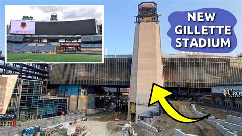 Almost Finished New Gillette Stadium Renovations Update New