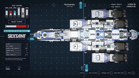 Starfield Mass Effect Normandy Spaceship Guide Parts Colors And More