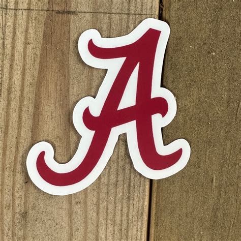 University Alabama Sticker Etsy