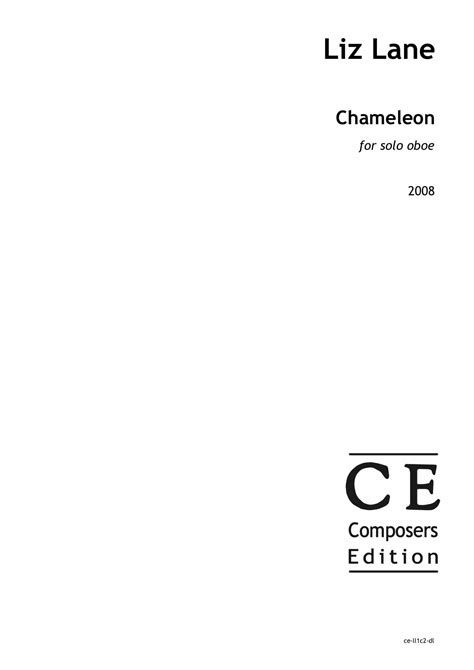 Chameleon - Composers Edition