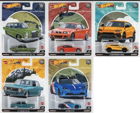 HOT WHEELS Car Culture AutoStrasse Set Volvo BMW Mercedes Urus EUR PicClick FR