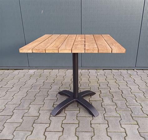 Teak Nl Tuin Horeca Tafelblad X Cm Teak Nl