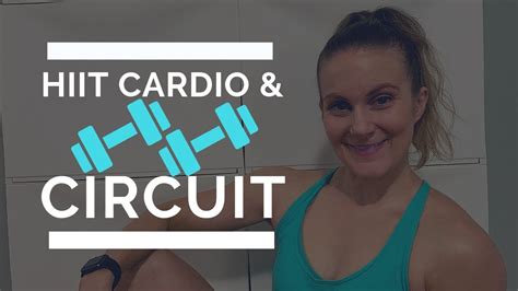 Hiit Cardio And Full Body Dumbbell Circuit Youtube