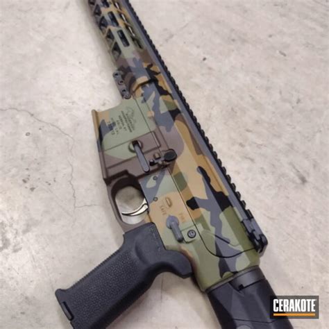 M81 Noveske Woodland Cerakote