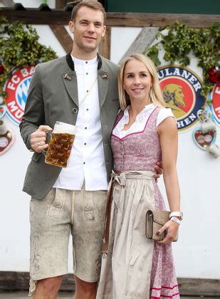 Manuel Neuer Wife Nina Weiss Besuch Editorial Stock Photo Stock Image