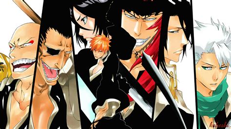 Ichigo Kurosaki Byakuya Kuchiki Rukia Kuchiki T Shir Hitsugaya Kenpachi