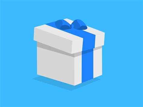 Isometric gift box animation by Alex Knight on Dribbble