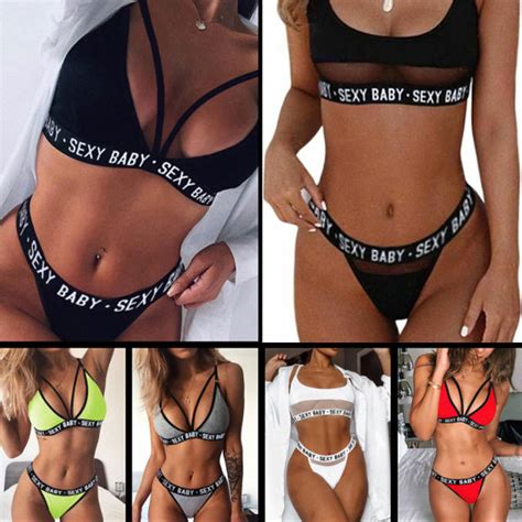 Women Sexy Lingerie Open Bra Panties Set Transparent Lace Underwear Female Lingerie Sexy Hot