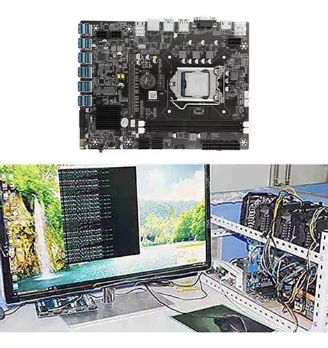 Placa Base Para Miner A B Usb Btc Cpu Ventilador De Refrig Meses