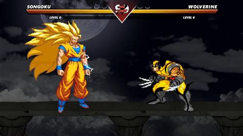 GOKU Vs WOLVERINE High Level Insane Fight YouTube