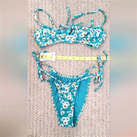Target Swim Target Daisy String Bikini Set Poshmark