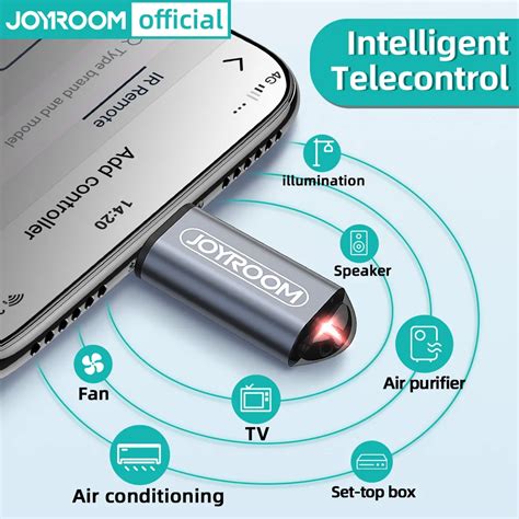 Joyroom Ir Appliances Wireless Infrared Remote Control Adapter Mobile ...
