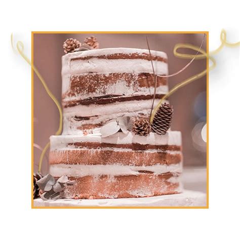 Un Naked Cake Aux Jolies Couleurs De L Hiver Parfait Pour Terminer Le Repas Sur Une Bonne