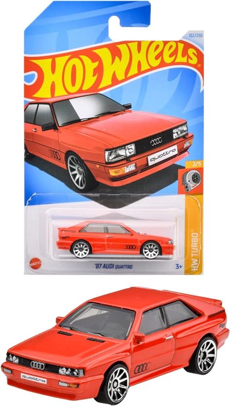 Amazon co jp ホットウィール Hot Wheels ベーシックカー アウディ クワトロ ミニカー 才