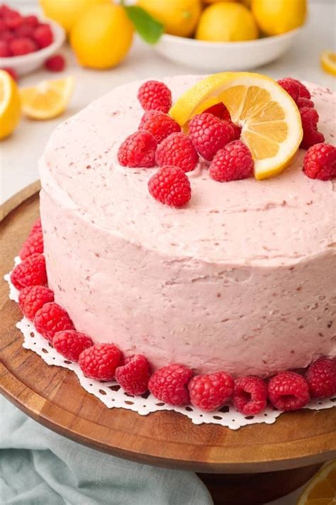 Lemon Raspberry Layer Cake A Classic Twist