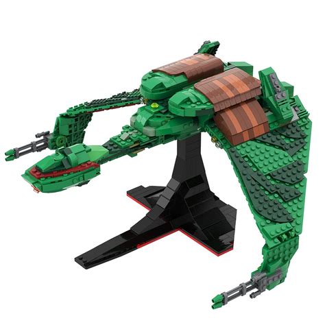 Setbricks Moc Klingon Bird Of Prey Space Trek Model Briicks