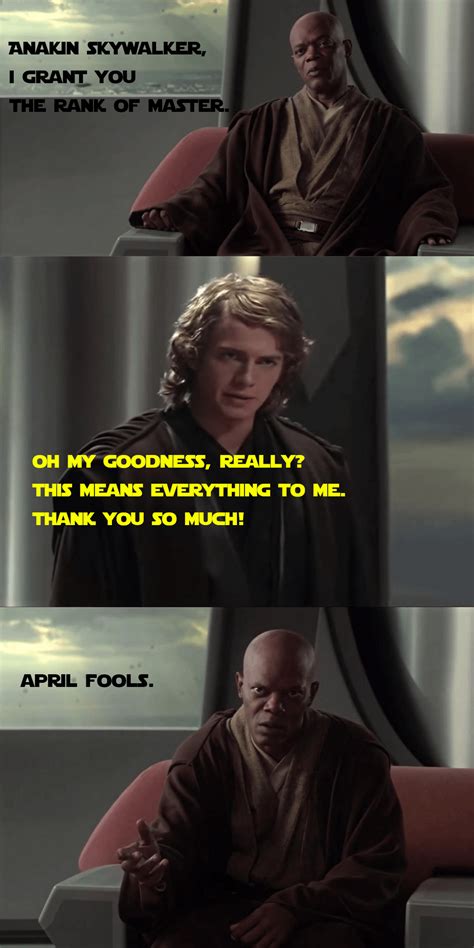 April Fool's! : r/starwarsmemes