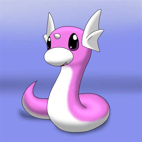 Shiny Dratini By Dreamynormy On Deviantart