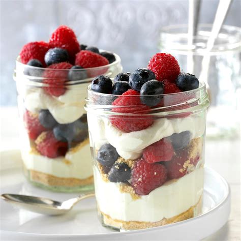 Easy Berry Cheesecake Parfaits Recipe Taste Of Home