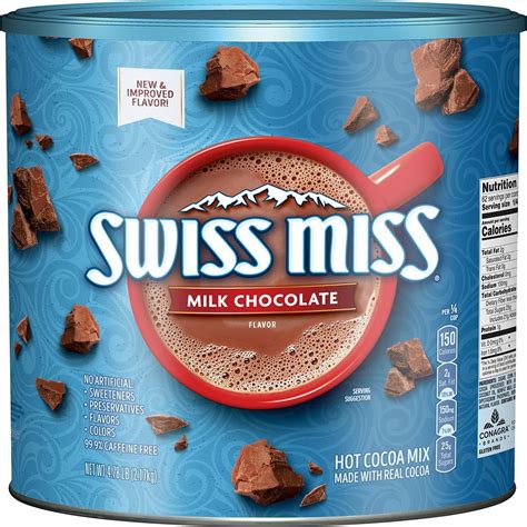 Assortit Swiss Miss Milk Chocolate Hot Cocoa Mix Lbs Walmart