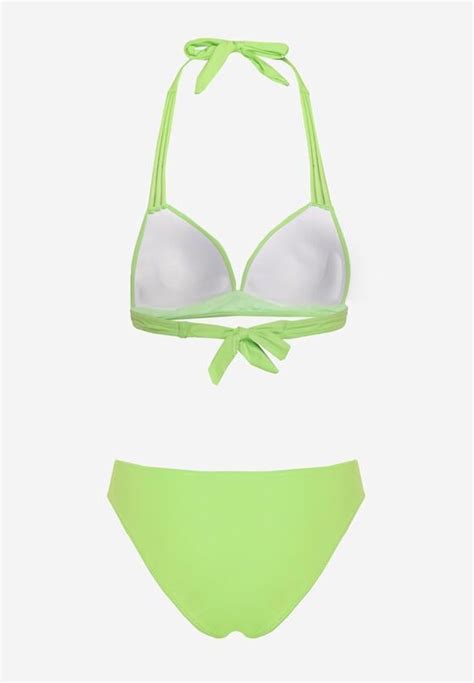 Costum De Baie Bikini Verde Deschis Born Be