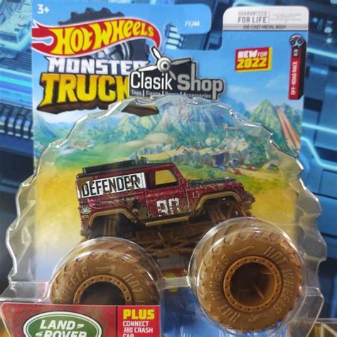 Jual Hot Wheels Monster Trucks Land Rover Defender New Di Seller Clasikshop Cirimekar
