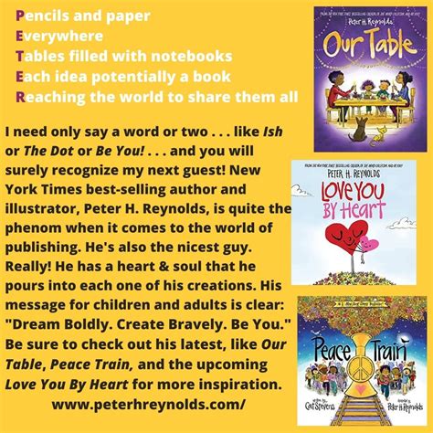 Author Acrostics With Peter H Reynolds Nancy Tupper Ling
