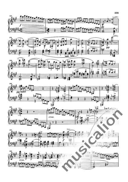 Piano Sonata No 20 In A Major D 959 Franz Peter Schubert Sheet