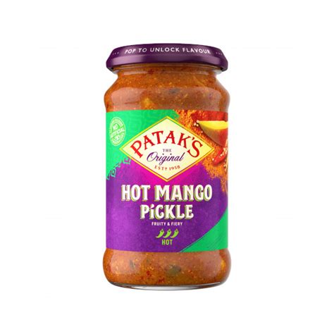 Pataks Hot Mango Pickles Dostana Store