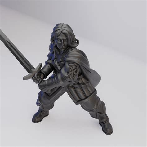 Hot Goblin 女性戦士フィギュアロングソードの勇姿ホットゴブリン