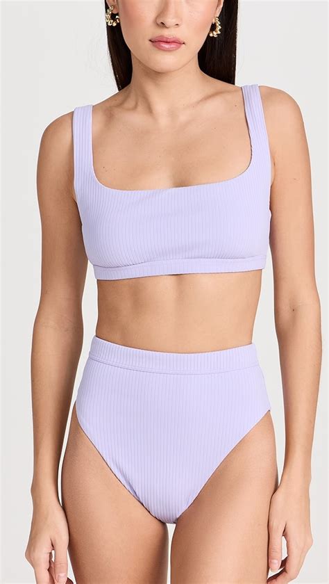 Madewell Rib Prawn High Waist Bikini Bottoms Shopbop