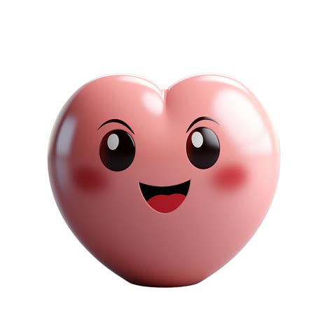 Ai Generated Red Heart Emoji Red Heart Emoji Png 41734672 Png