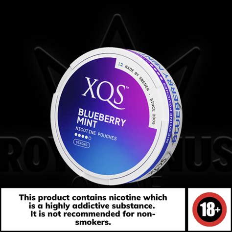 Xqs Blueberry Mint Strong Xqs Snus