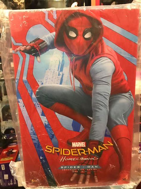 Hot Toys Mms Spider Man Homecoming Homemade Suit Ver Collectible Figure Hobbies Toys