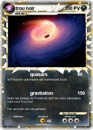 Pokémon Trou Noir 214 214 Quasars Ma Carte Pokémon