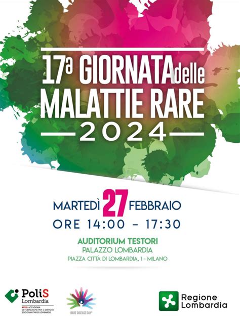 17 GIORNATA MONDIALE PER LE MALATTIE RARE RARE DISEASE DAY