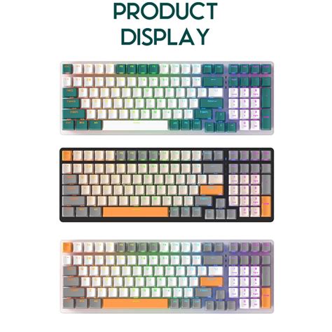 Bàn Phím Cơ Gaming K Red Switch LED Chế Độ Hot Swap Dành Cho