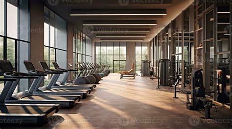 gym  modern fitness equipment  fitness