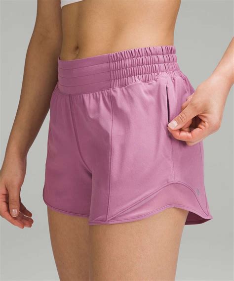 Lululemon Hotty Hot High Rise Lined Short 4 Velvet Dust Lulu Fanatics