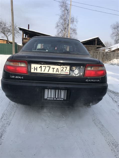 Задняя катафота — Toyota Carina (6G), 1,8 л, 1994 года | аксессуары ...