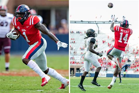 AJ Brown College His Time At Ole Miss With DK Metcalf