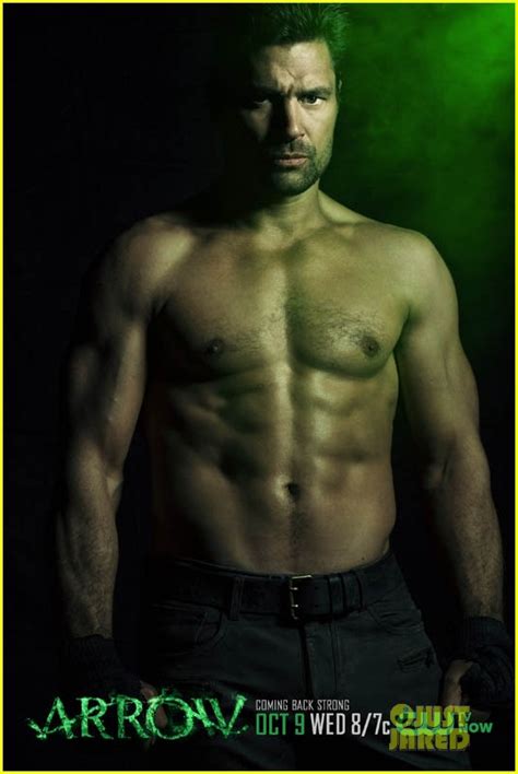 Colton Haynes Stephen Amell Shirtless For Arrow Posters Photo