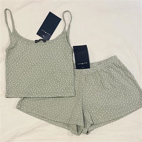 Brandy Melville Matching Pj Set Bnwt Price Depop