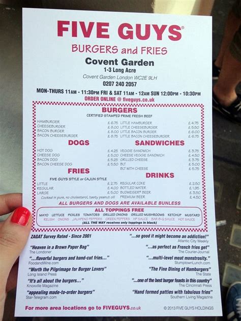 Five Guys Menu Prices 2024 Uk Free Dodie Lyndel