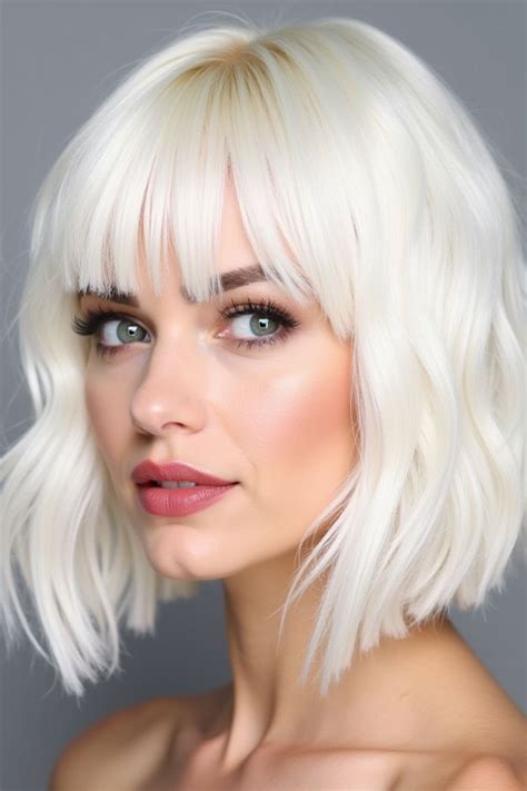 Trendy Blonde Curtain Bangs To Rock In Glam Trove