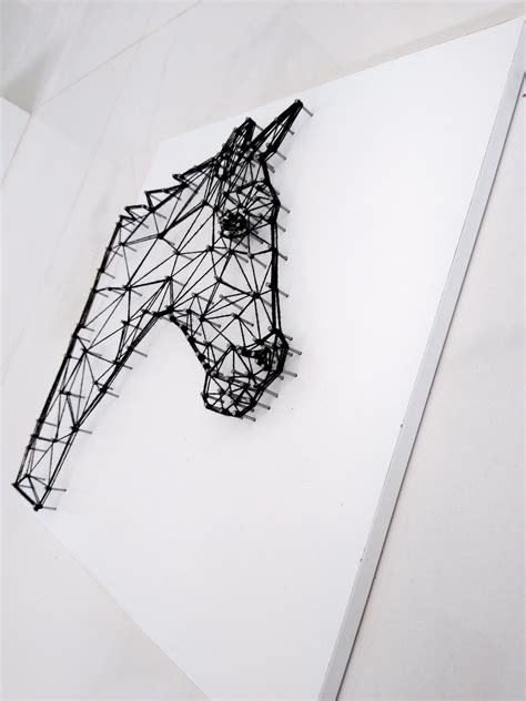 String Art Cavalo Loja Lalalinhas Elo Produtos Especiais