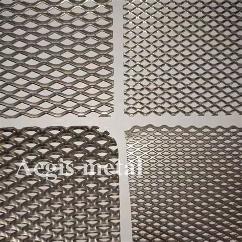 Custom Stainless Steel Nickel Titanium Copper Expanded Metal Mesh Perforated Filter China